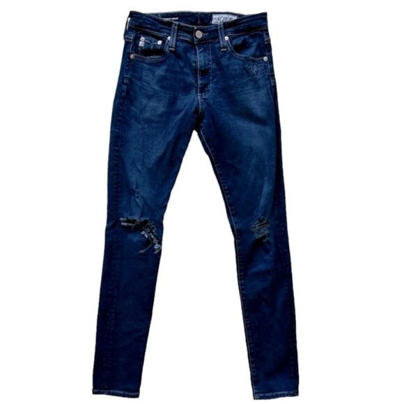 Ag Adriano Goldschmied Farrah Skinny Ankle Jeans Size 26 - Picture 1 of 4